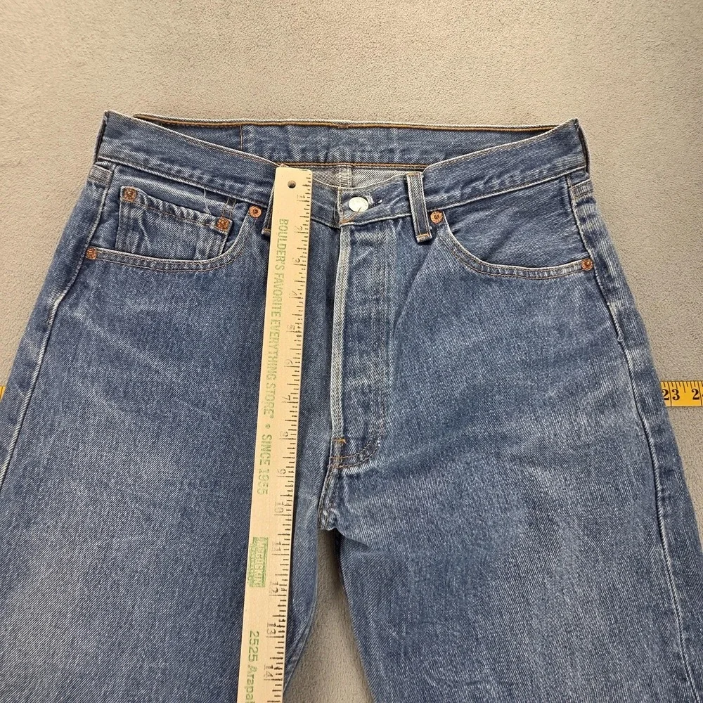 VTG Levis 501 Jeans Mens Blue Valencia Made‎ in USA Fits 29x30